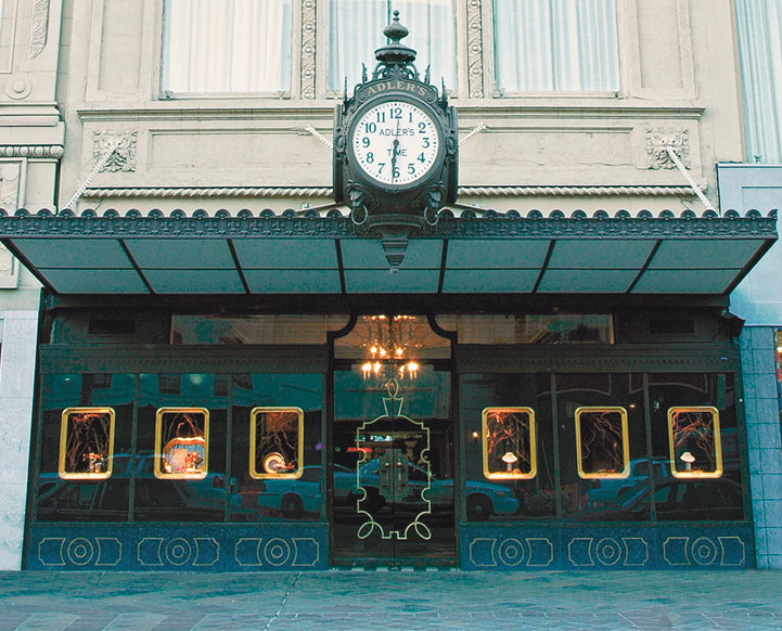 Adler's Jewelry Storefront on Canal Street in New Orleans