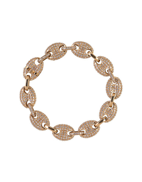 14k Yellow Gold and Diamond Bracelet Adler's of New Orleans - Adler's Jewelry of New Orleans