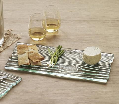 Annieglass Grove large plank cheese board Annieglass - Adler's Jewelry of New Orleans