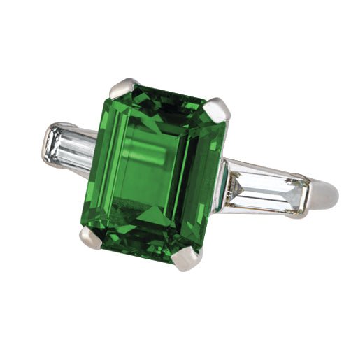Emerald and Diamond Ring Adler's of New Orleans - Adler's Jewelry of New Orleans