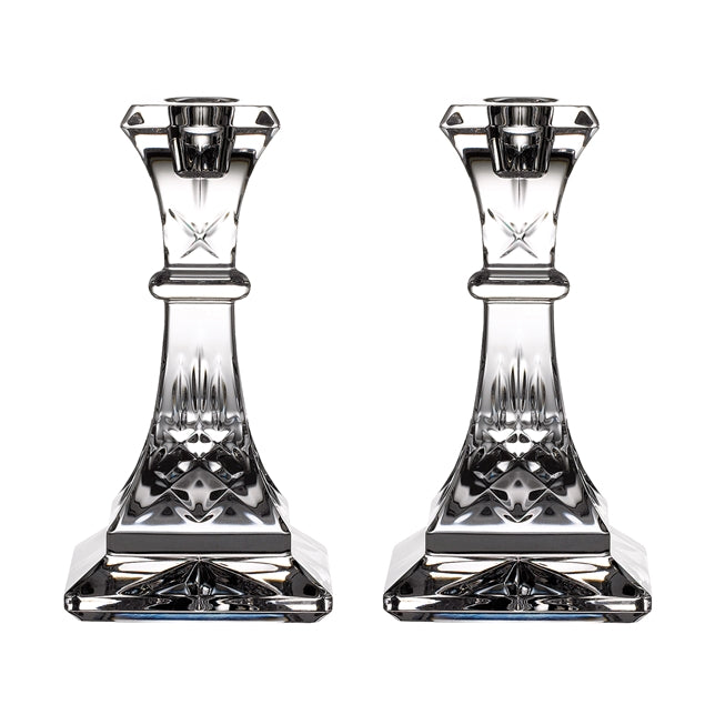 Lismore Candlesticks, Set of Two Waterford - Adler's Jewelry of New Orleans