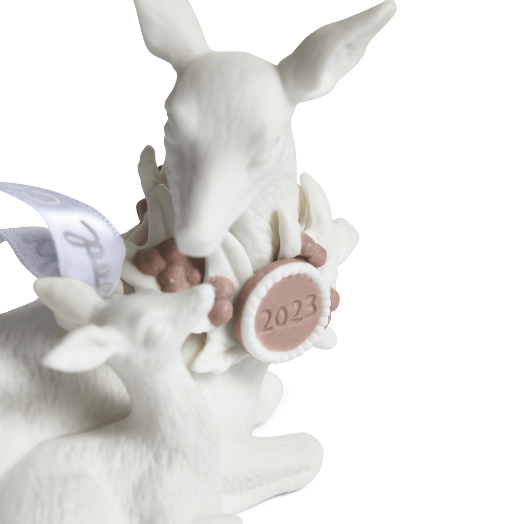 Wedgwood Baby's First Pink Ornament 2023 Wedgwood - Adler's Jewelry of New Orleans