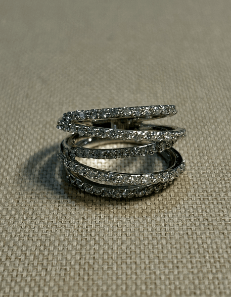 14k White Gold and Diamond Ring Adler's of New Orleans - Adler's Jewelry of New Orleans