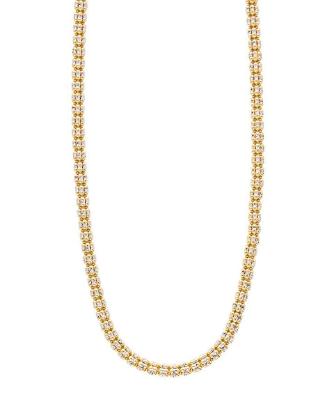 14k Yellow and White Gold Necklace Adler's of New Orleans - Adler's Jewelry of New Orleans