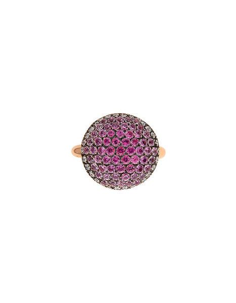 18k Rose Gold and Pink Sapphire Ring - Adler's of New Orleans