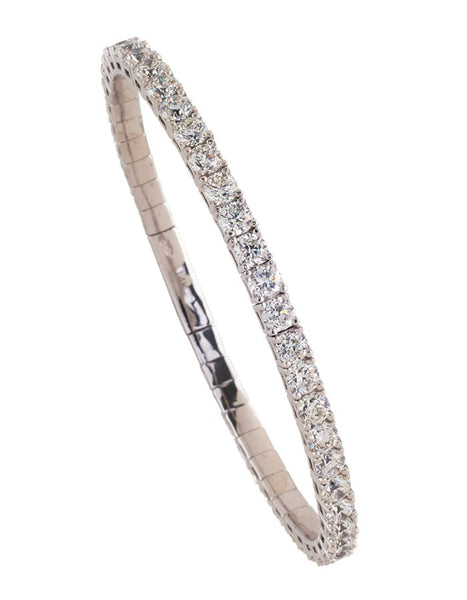 18k White Gold and Diamond Bracelet Adler's of New Orleans - Adler's Jewelry of New Orleans