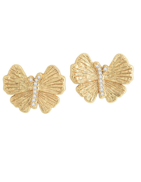 Anabel Aram Butterfly Stud Earrings Anabel Aram Jewelry - Adler's Jewelry of New Orleans