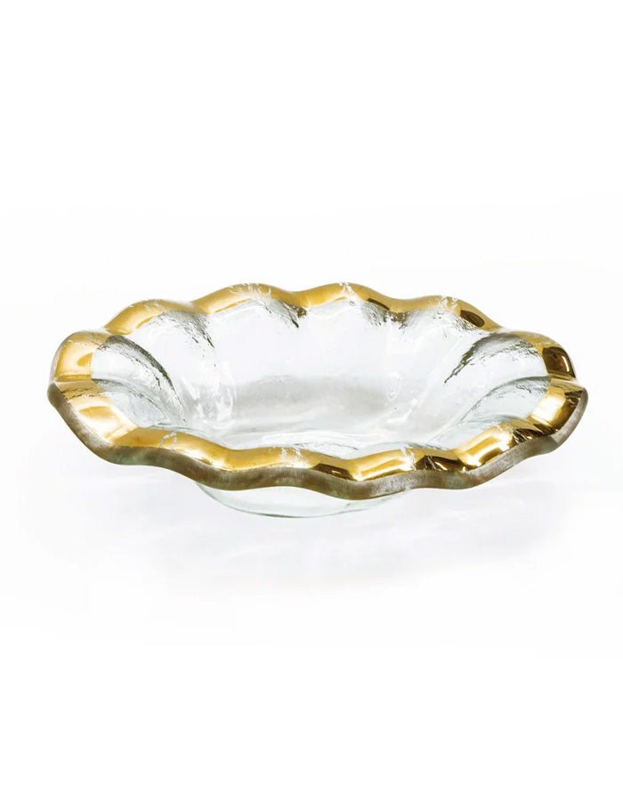 Annieglass Ruffle Soap Dish - Adler's of New Orleans