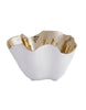 Beatriz Ball Thanni Gold and White Ice Bucket - Adler's of New Orleans