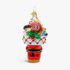 Candy Cane Kick Ornament Christopher Radko - Adler's Jewelry of New Orleans