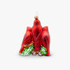 Cardinal Garden Greeting Ornament - Adler's of New Orleans