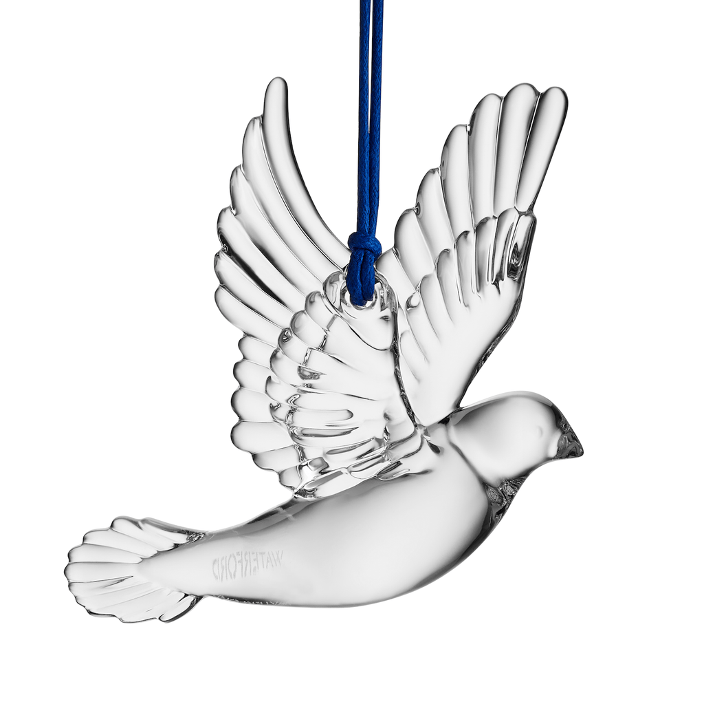 Dove of Peace Ornament Waterford - Adler's Jewelry of New Orleans