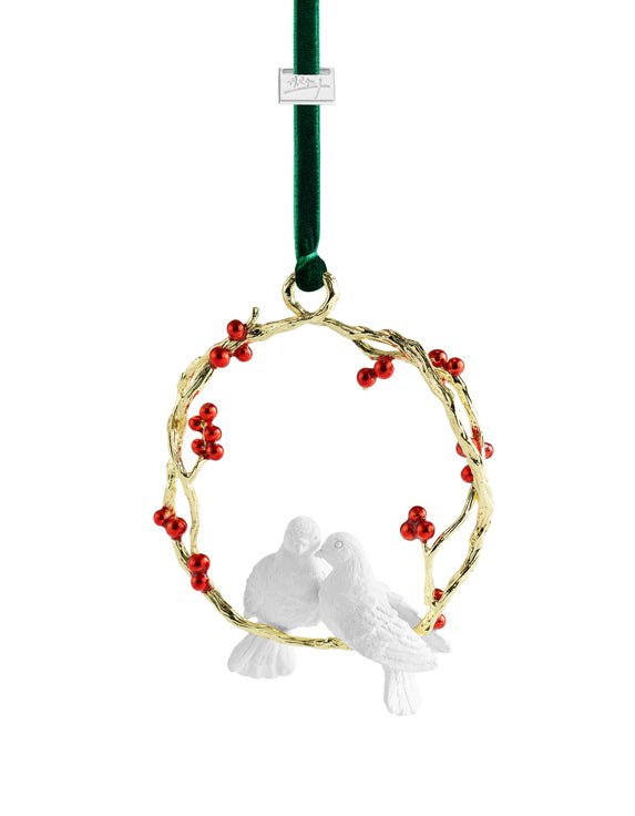 Lovebirds Ornament Michael Aram - Adler's Jewelry of New Orleans