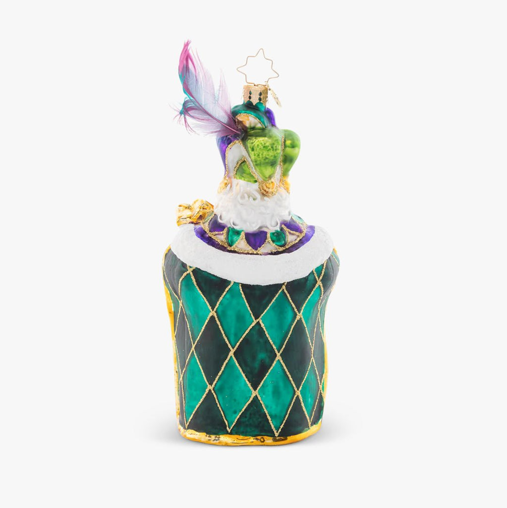 Mardi Gras Claus Ornament - Adler's of New Orleans