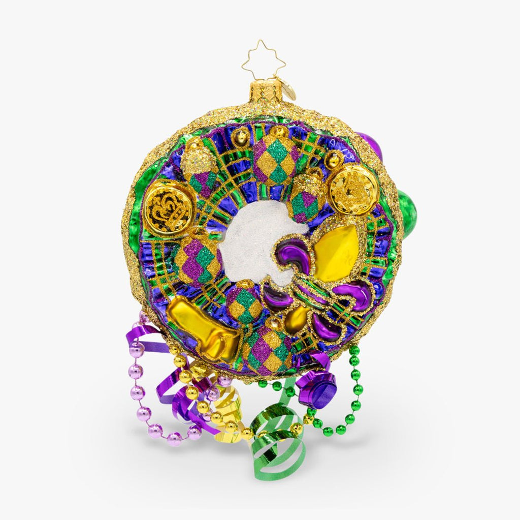 Mardi Gras Majesty Ornament - Adler's of New Orleans