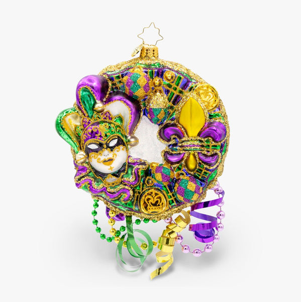 Mardi Gras Majesty Ornament - Adler's of New Orleans