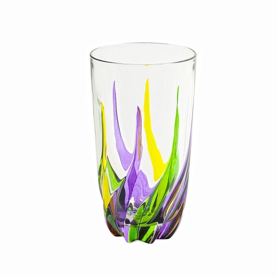 Mardi Gras Tumbler Adler's - Adler's Jewelry of New Orleans