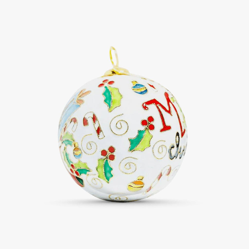 Merry Christmas Ornament - Adler's of New Orleans