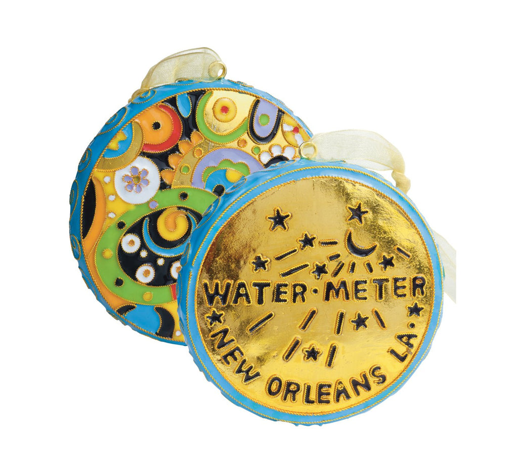 New Orleans Water Meter Ornament Adler's of New Orleans - Adler's Jewelry of New Orleans