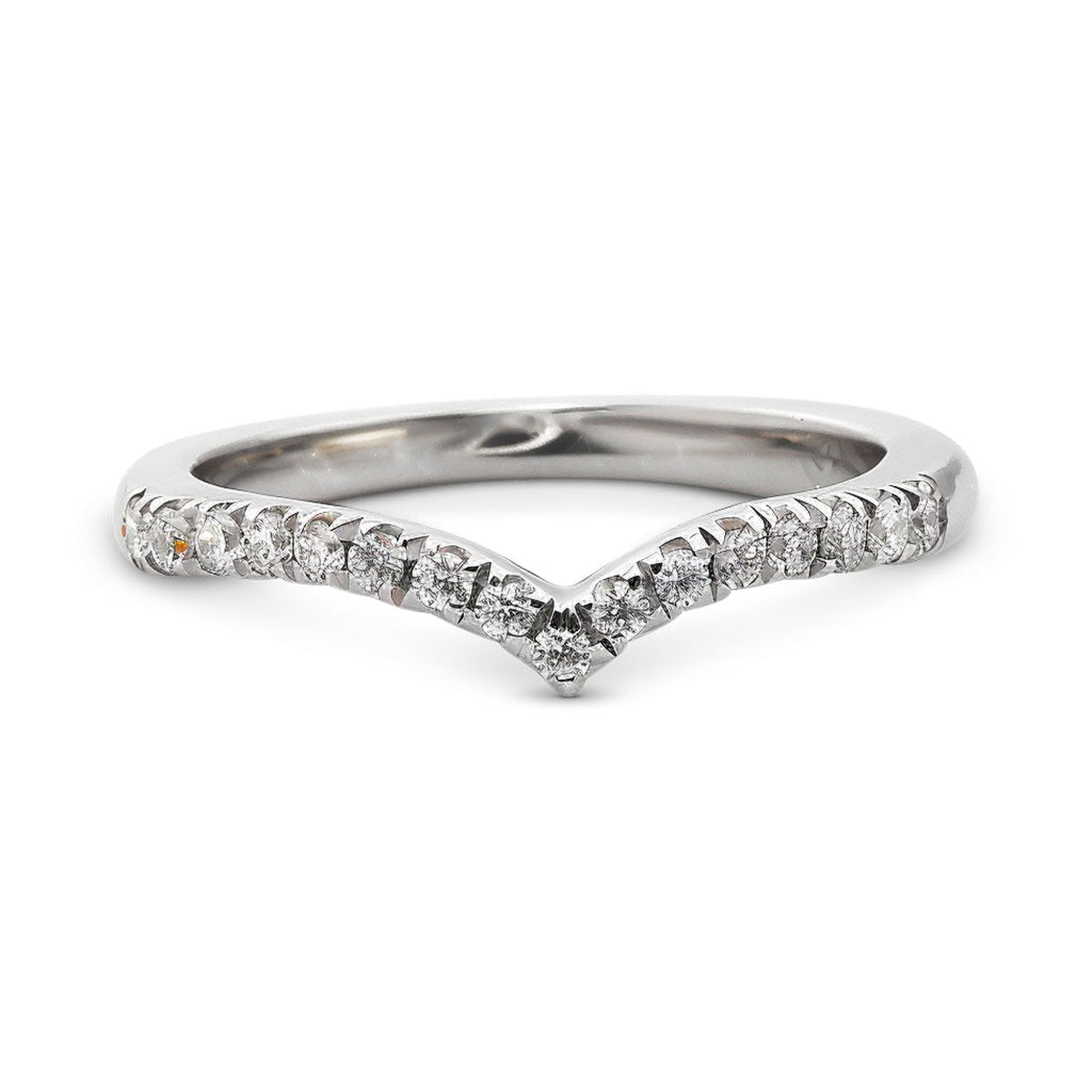 Ribbon Diamond Wedding Band Adler's of New Orleans - Adler's Jewelry of New Orleans