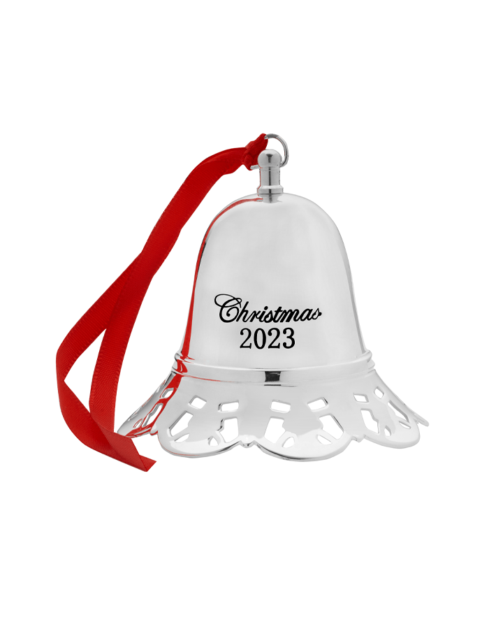 Towle Silverplate Musical Bell Ornament Towle - Adler's Jewelry of New Orleans