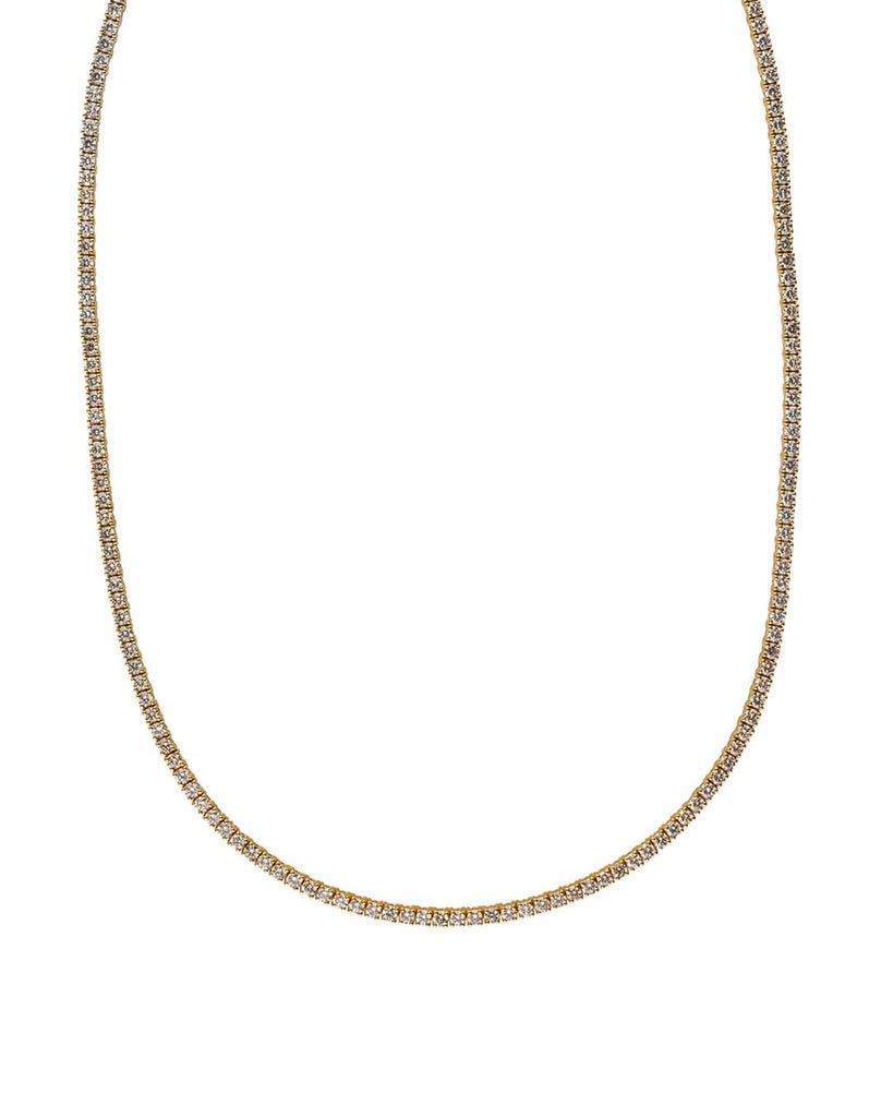 14K Yellow Gold and Diamond Necklace Adler's of New Orleans - Adler's Jewelry of New Orleans