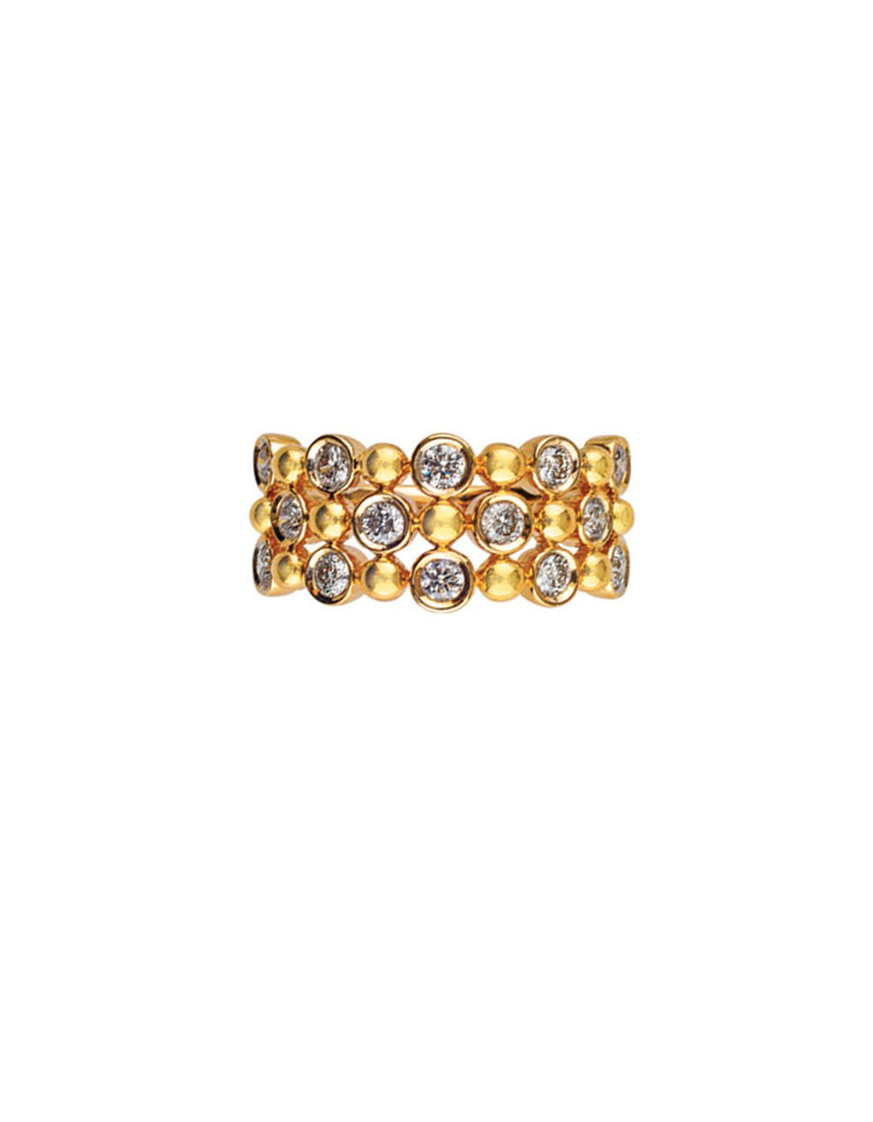 14K Yellow Gold and Diamond Ring Adler's of New Orleans - Adler's Jewelry of New Orleans