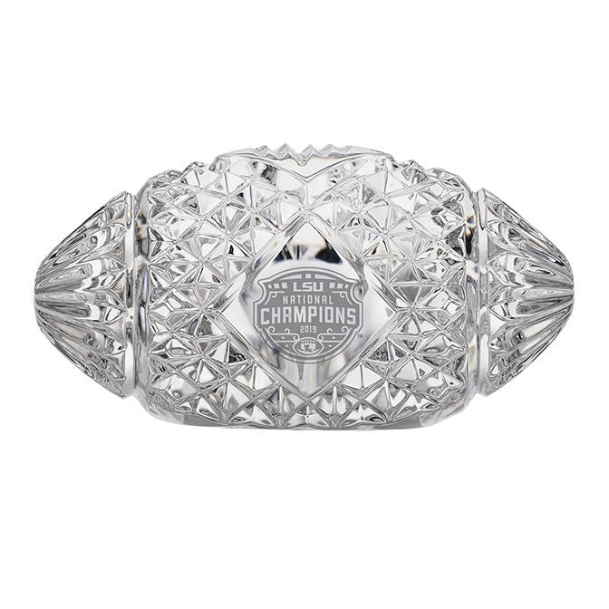 2020 CFP Championship LSU Football Waterford - Adler's Jewelry of New Orleans