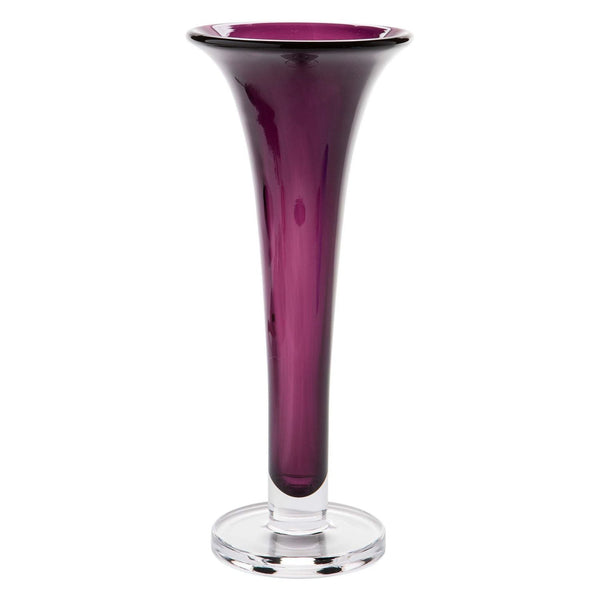 Amethyst Footed Vase William Yeoward - Adler's Jewelry of New Orleans