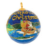 Cajun Christmas Cloisonné Ornament Kitty Keller - Adler's Jewelry of New Orleans