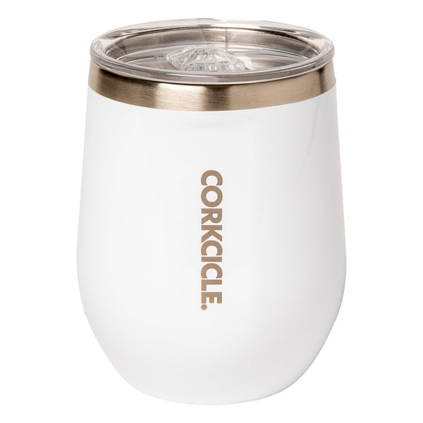 Corkcicle White Stemless Tumbler Corkcicle - Adler's Jewelry of New Orleans