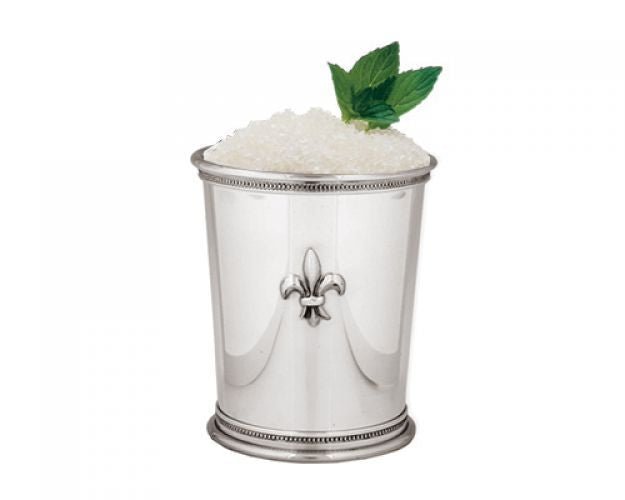 Adlers Fleur de Lis Mint Julep Cups