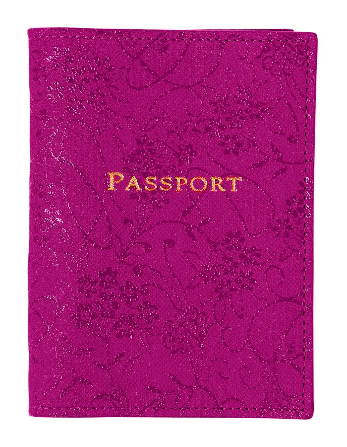 Floral Rose Passport Cover Adler's of New Orleans - Adler's Jewelry of New Orleans