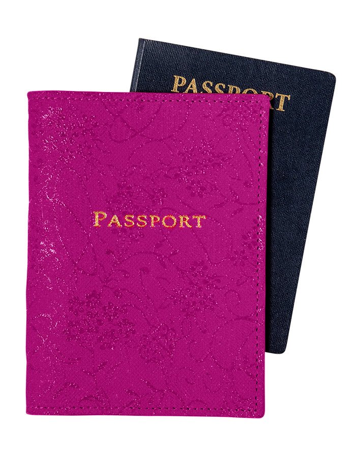 Floral Rose Passport Cover Adler's of New Orleans - Adler's Jewelry of New Orleans