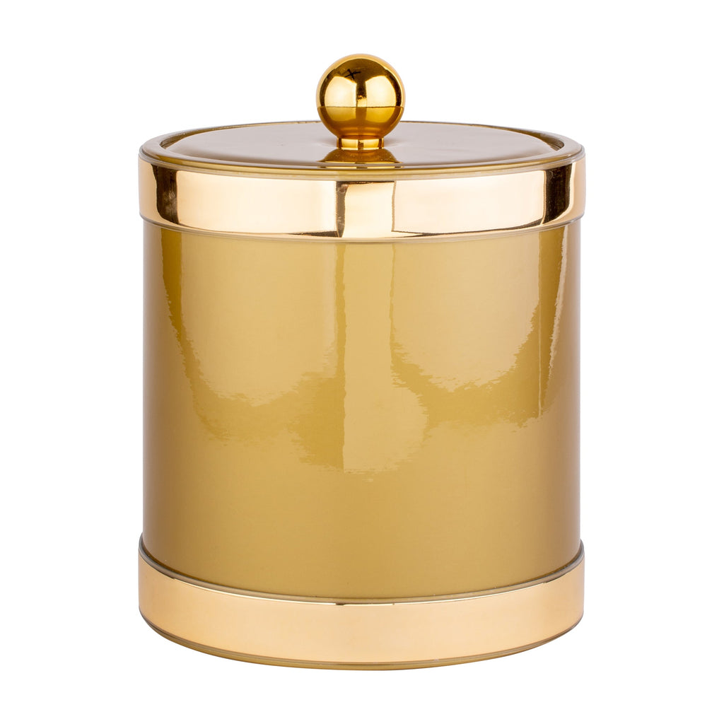 Gold Patent Leather Ice Bucket Adler's of New Orleans - Adler's Jewelry of New Orleans