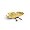 Golden Ginkgo Catch All Michael Aram - Adler's Jewelry of New Orleans