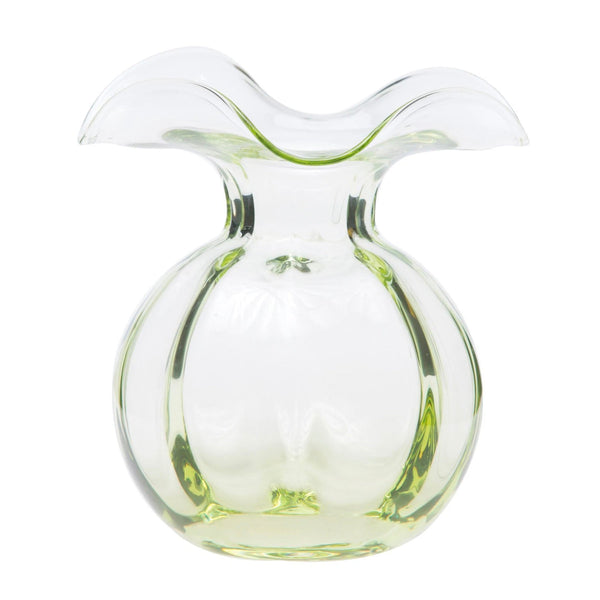 Hibiscus Glass Bud Vase, Green Vietri - Adler's Jewelry of New Orleans