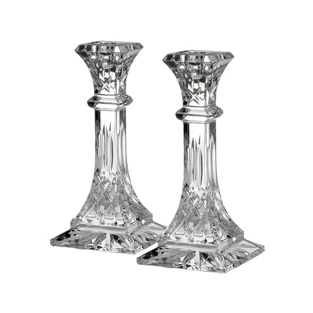 Lismore Candlesticks, Set of Two Waterford - Adler's Jewelry of New Orleans