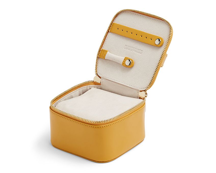 Maria Jewelry Zip Cube, Mustard WOLF - Adler's Jewelry of New Orleans