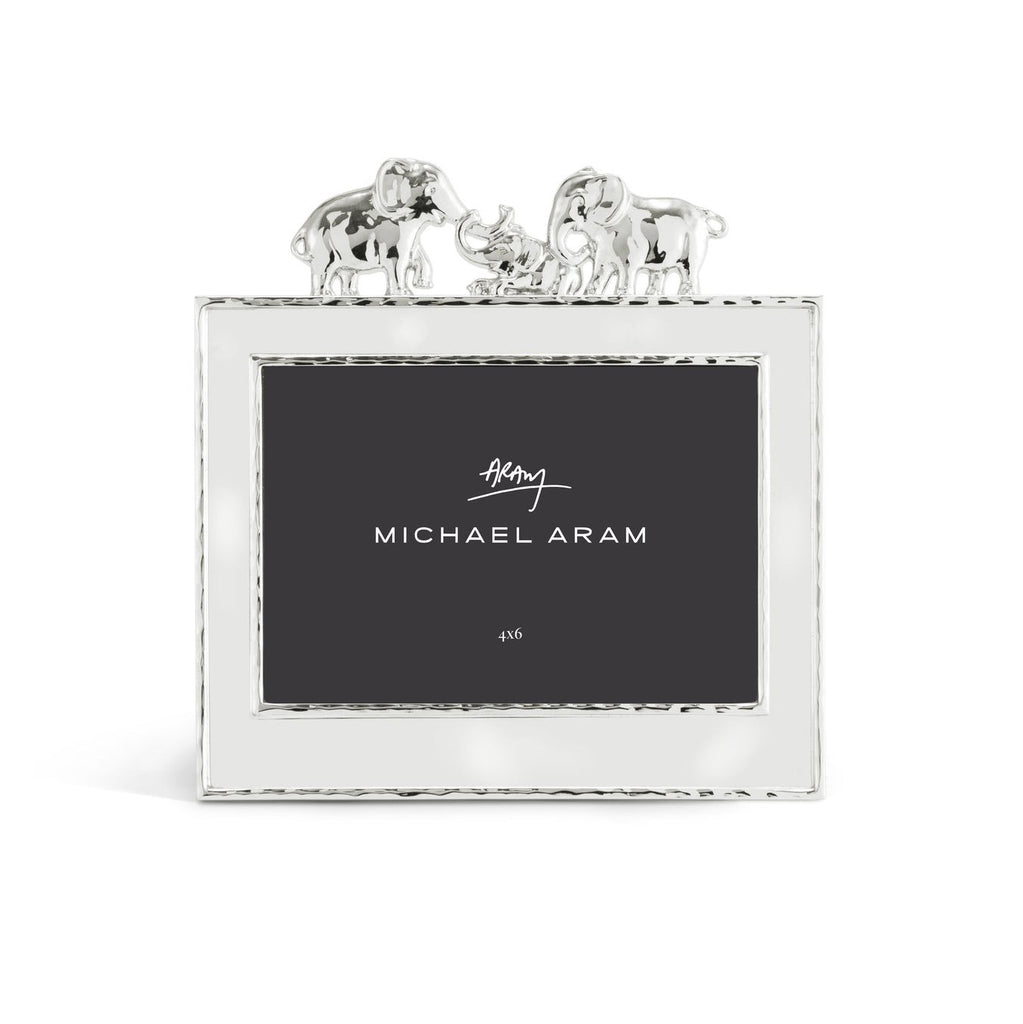 Michael Aram Elephant 4 x 6 Nickelplate Frame Michael Aram - Adler's Jewelry of New Orleans