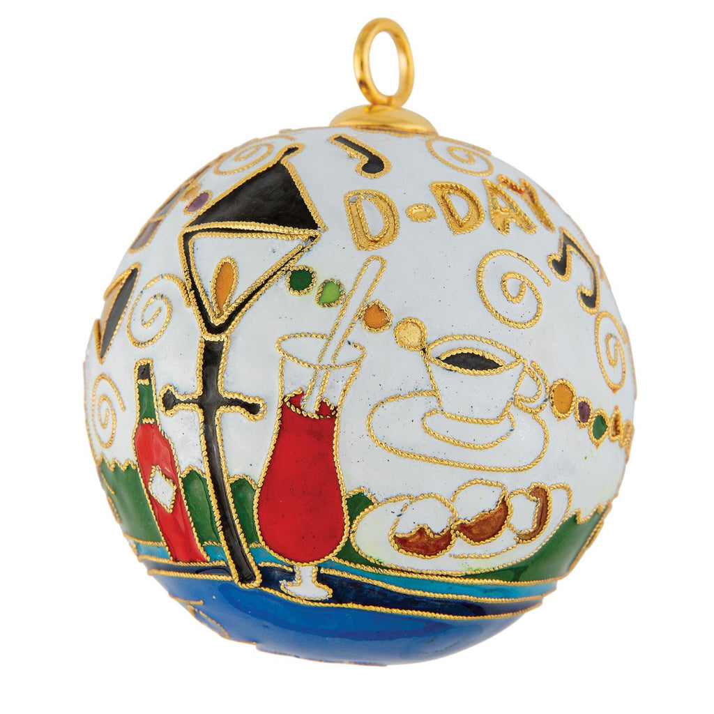 NOLA City Icons Cloisonné Ornament Kitty Keller - Adler's Jewelry of New Orleans