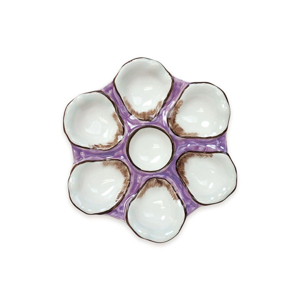 Oyster Plate - Lavender Adler's of New Orleans - Adler's Jewelry of New Orleans