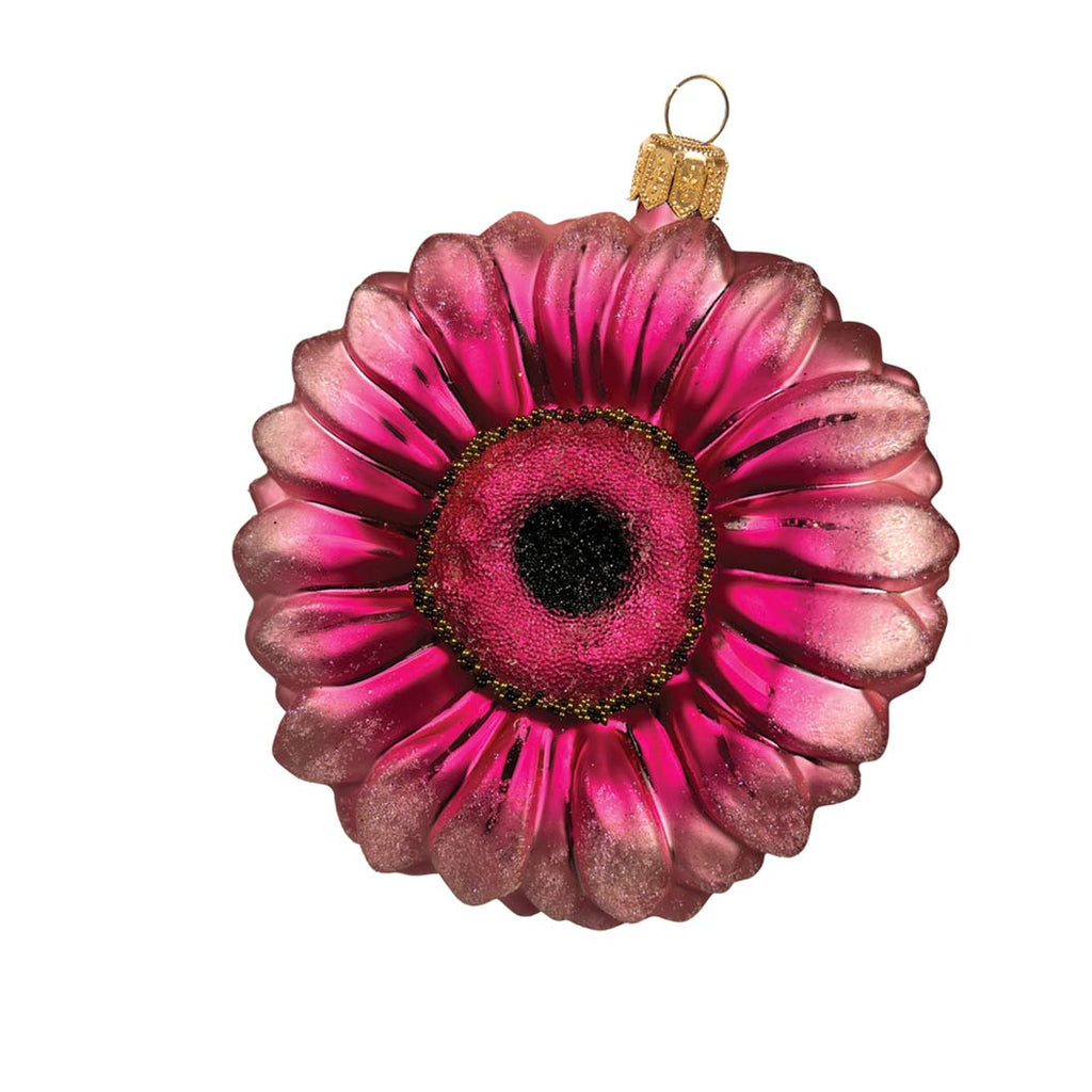 Pink Daisy Ornament Adler's of New Orleans - Adler's Jewelry of New Orleans