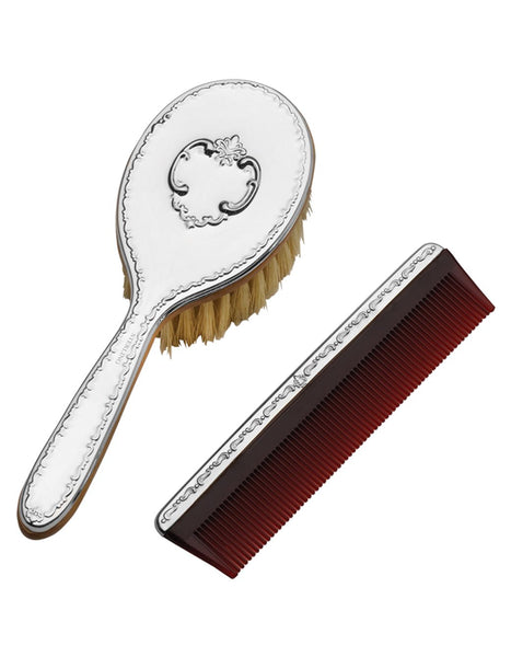 Sterling Silver Chantily Brush and Comb Set Adler's of New Orleans - Adler's Jewelry of New Orleans