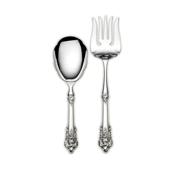 Wallace Grande Baroque Two-piece Serving Set Wallace - Adler's Jewelry of New Orleans