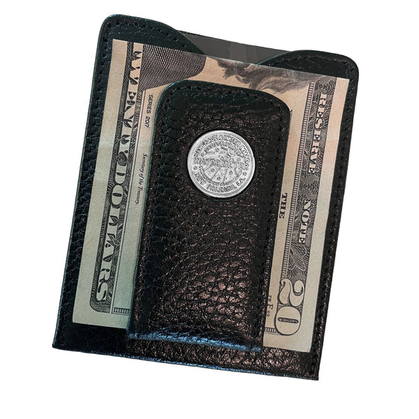 Watermeter Leather Money Clip and Card Holder Adler's of New Orleans - Adler's Jewelry of New Orleans