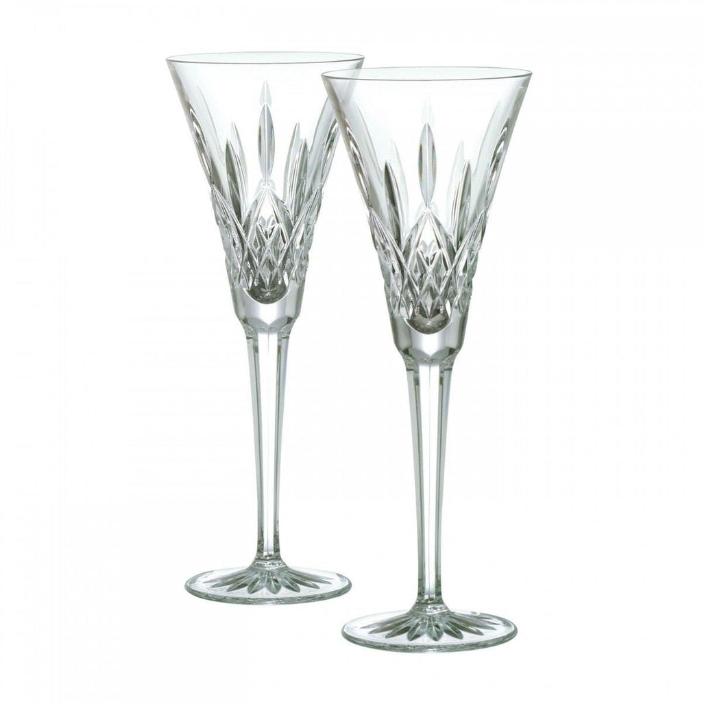Waterford Classic Lismore Toasting Flute, Pair waterford - Adler's Jewelry of New Orleans