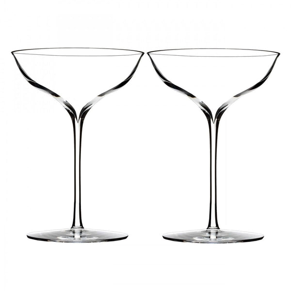 Waterford Elegance Champagne Belle Coupe, Pair Waterford - Adler's Jewelry of New Orleans
