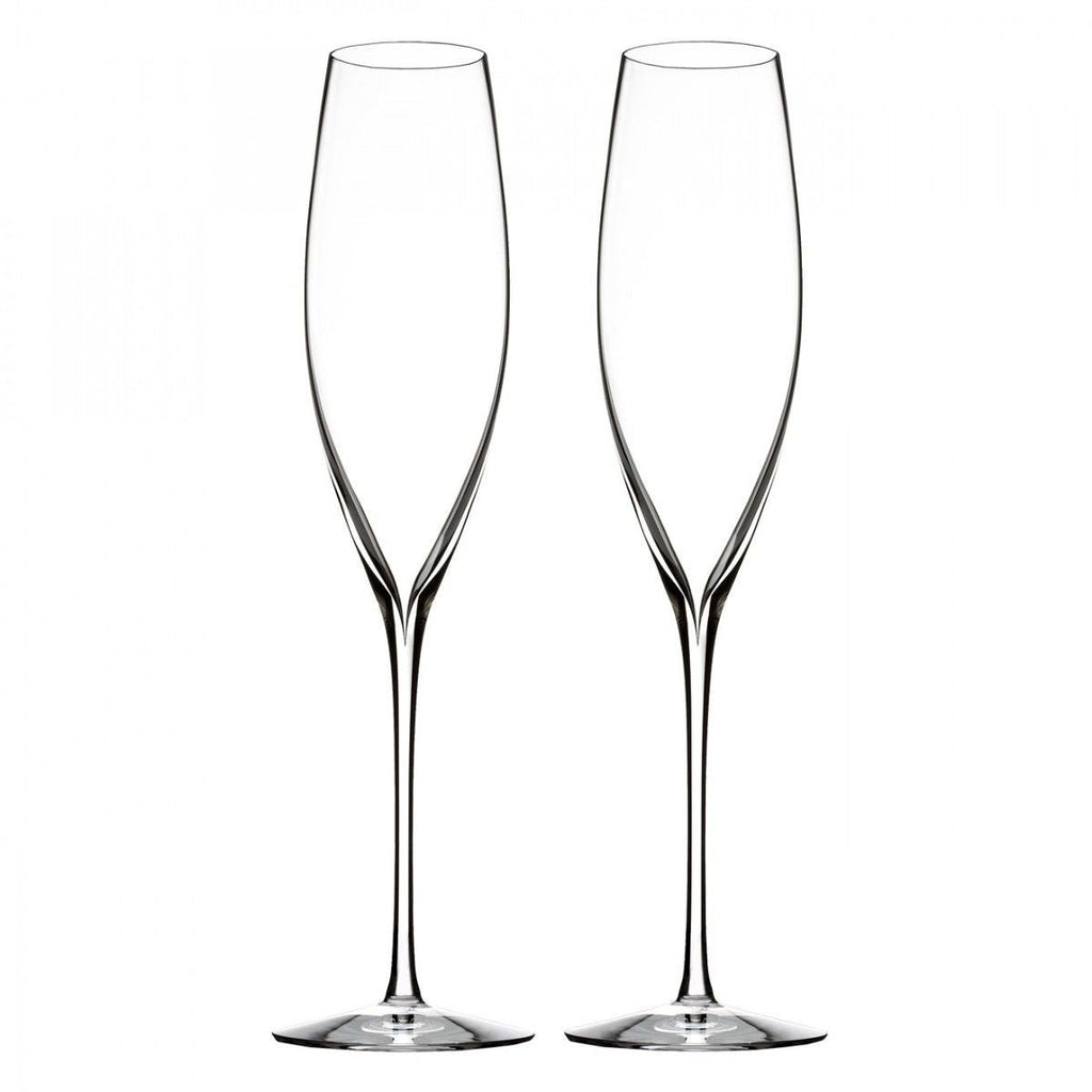 Waterford Elegance Champagne Classic Flute, Pair Waterford - Adler's Jewelry of New Orleans