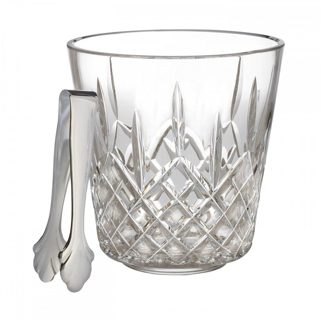 Waterford Lismore Ice Bucket with Tongs Waterford - Adler's Jewelry of New Orleans